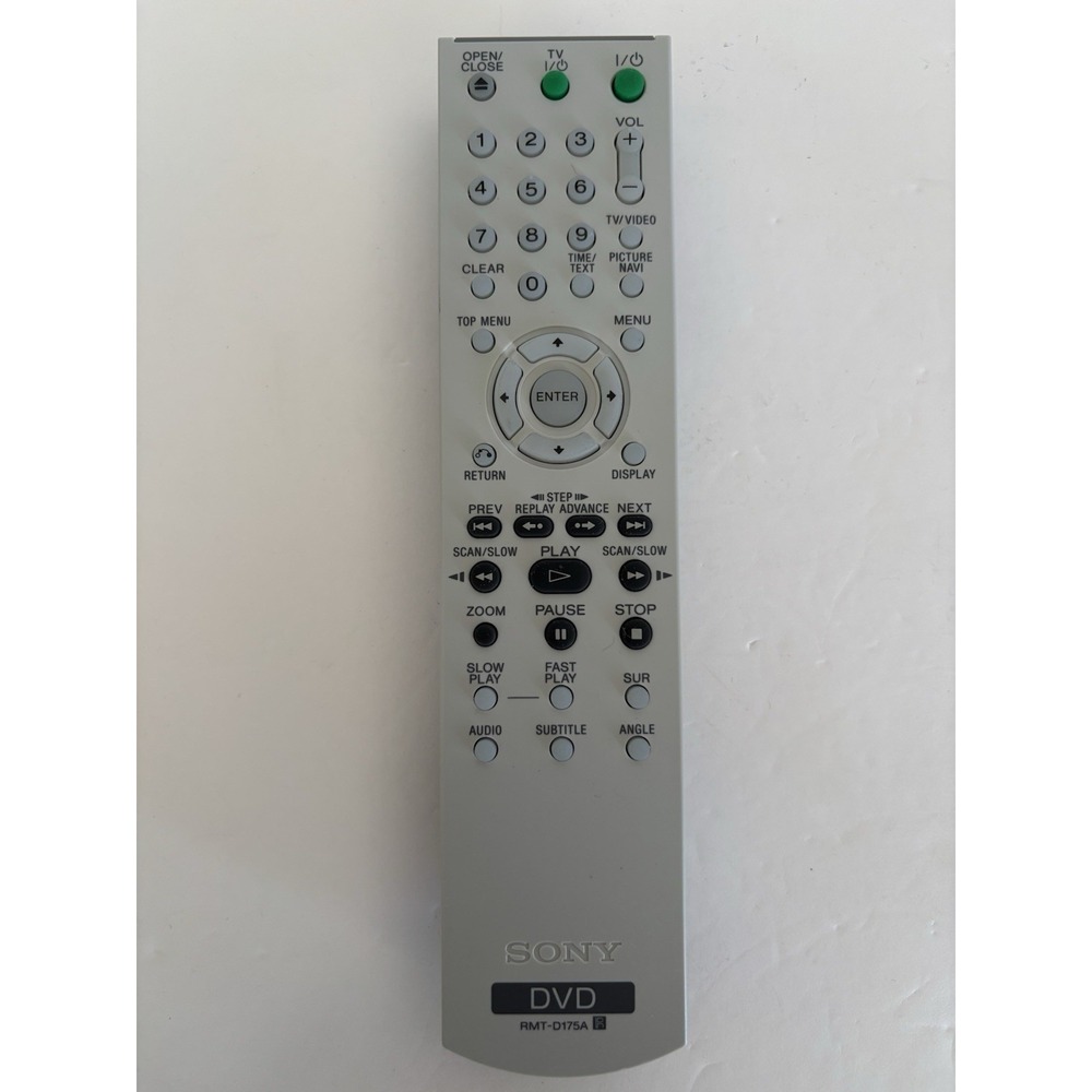 NEW! Sony RMT-D175A Remote Control (for DVD Player)! MINT Genuine Original OEM